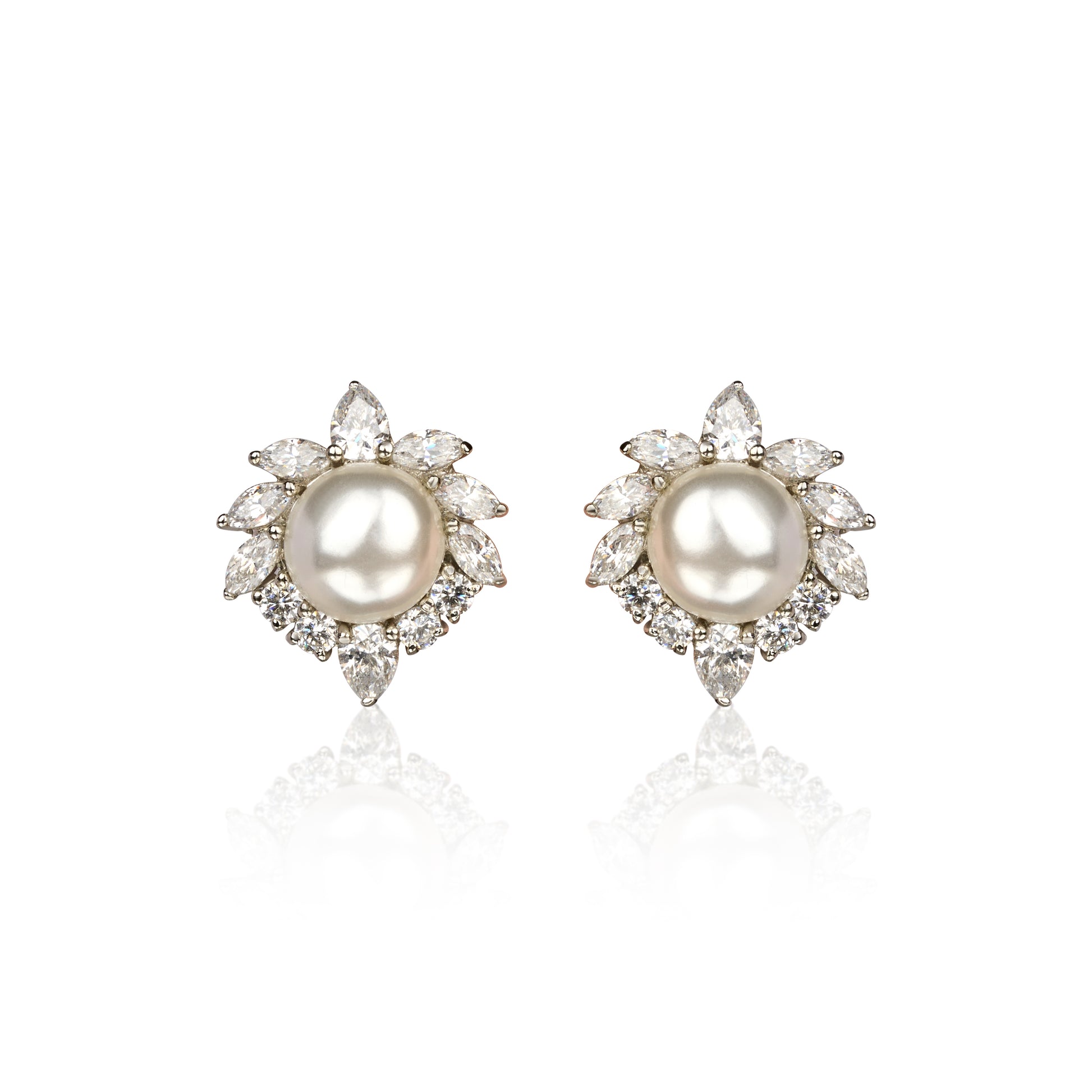 Pearl Blossom Studs