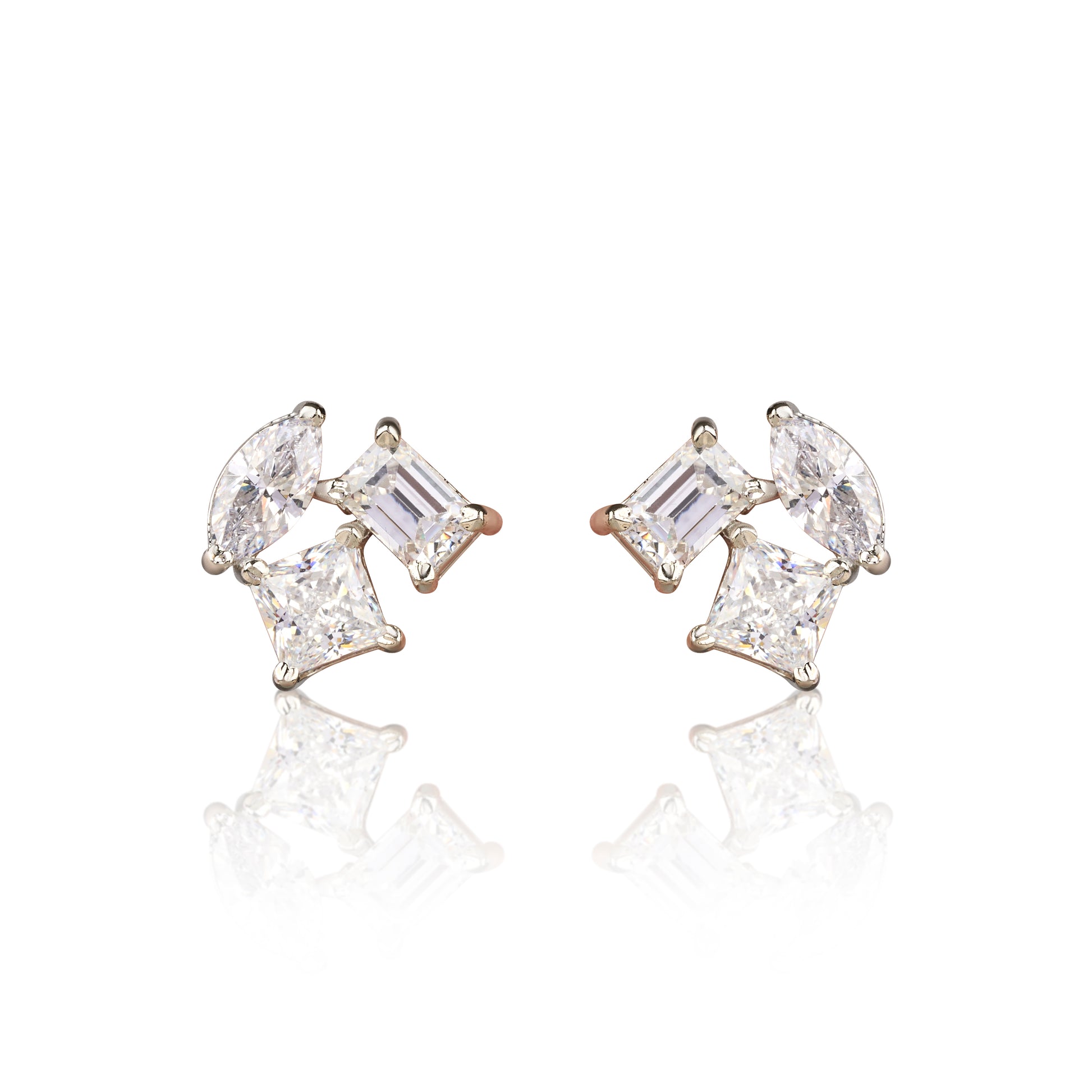 Prism Cluster Earrings