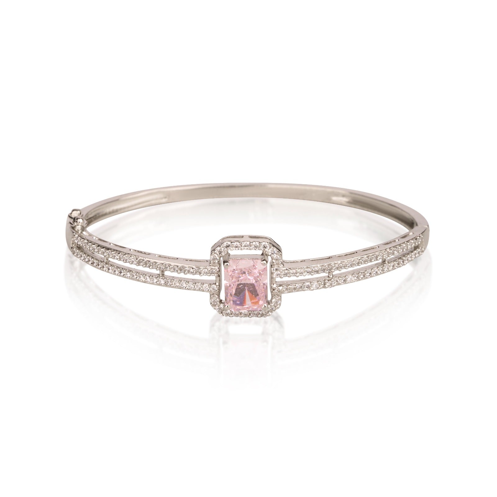 Moonlight Pink Hallow Bracelet